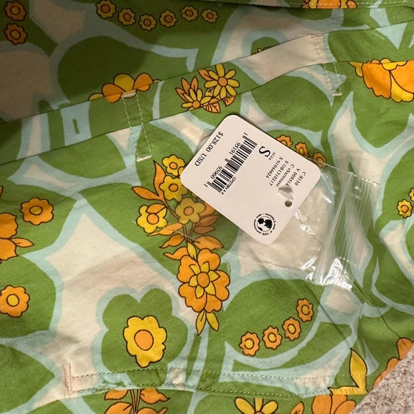 Free People Green and Yellow Floral Dress - Picture 6 of 6